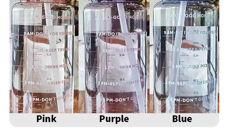 Water Bottle for Fitness 2L