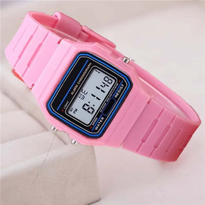 Sport LED Digital Watches for Men Simple Small Square Dial Electronic Watch Silicone Band Fashion Casual Mens Watch montre homme